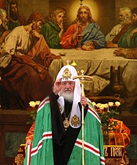 Святейший Патриарх Кирилл встретился с руководством Фрибургского университета и Института Восточных Церквей в Регенсбурге